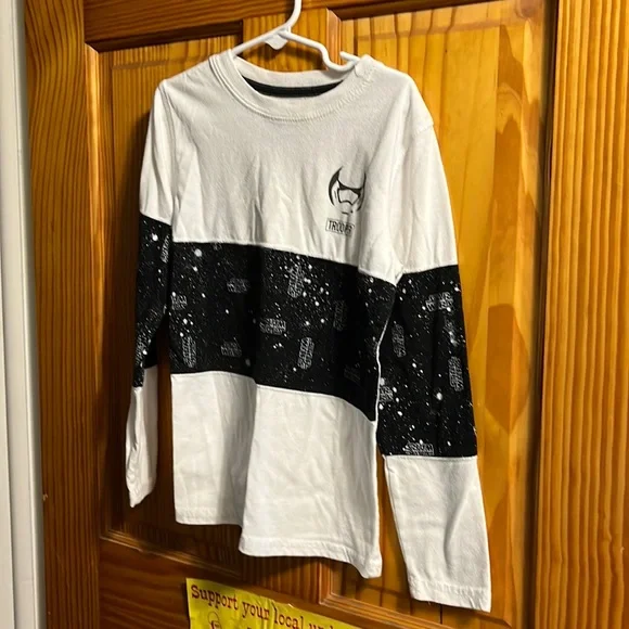 star wars dress shirt long sleeve Star Wars Men's Classic Poster Long Sleeve T-Shirt, Size: Small, Black